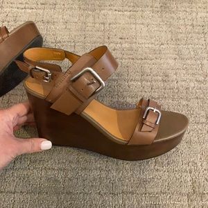 Franco sarto wedge sandal size 7